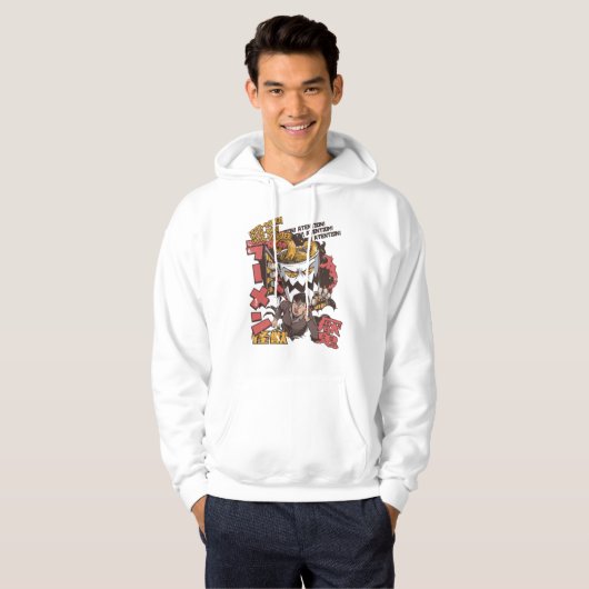 Japanse ramen hoodie (Voorkant volledig)