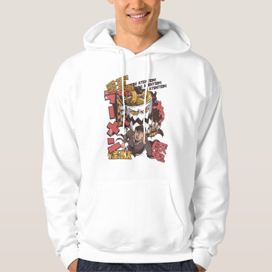 Japanse ramen hoodie (Voorkant)