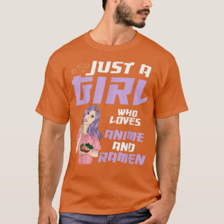 Japanse ramen Japan Kawaii Manga Otaku Women Girl T-shirt