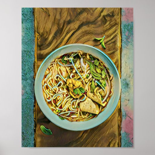 Japanse Ramen Lovers Poster (Voorkant)