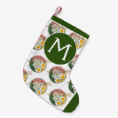 Japanse ramen noodle Soup Foodie Monogram Kleine Kerstsok (Voorkant (Hangend))