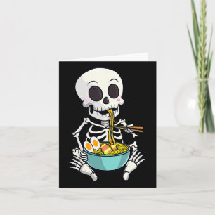 Japanse Ramen Noodles Anime Halloween Kostuum Kaart