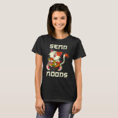 Japanse Ramennoedels Kat T-shirt (Voorkant volledig)