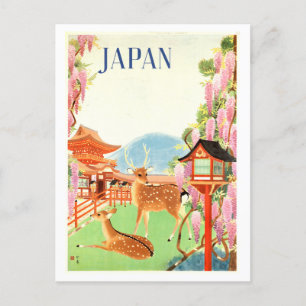 japanse reisposter briefkaart