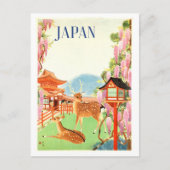  japanse reisposter briefkaart (Voorkant)