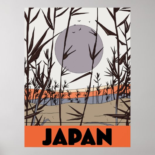 Japanse reisposter poster (Voorkant)