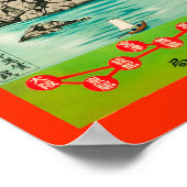  Japanse reisposter Poster (Hoek)