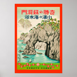 Japanse reisposter Poster