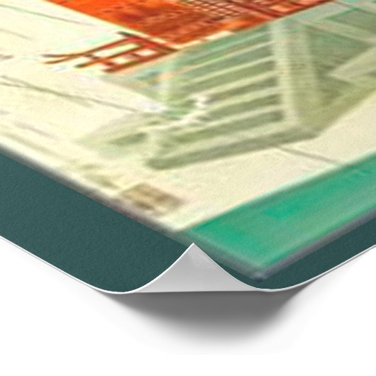 Japanse reisposter Poster (Hoek)