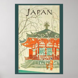 Japanse reisposter Poster