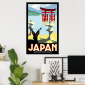  japanse reisposter poster (Thuiskantoor)