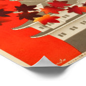 Japanse reisposter uit de jaren dertig poster (Hoek)