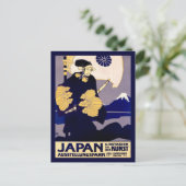  Japanse reisreclame Briefkaart (Staand voorkant)