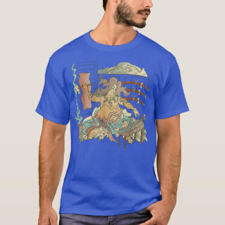 Japanse Retro Samurai Warrior Blacksmith T-shirt