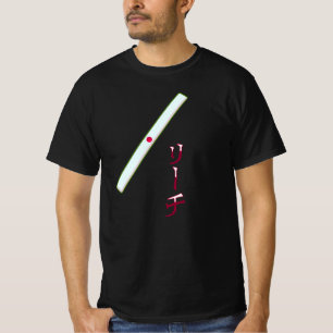 Japanse Riichi Mahjong puntstok T-shirt