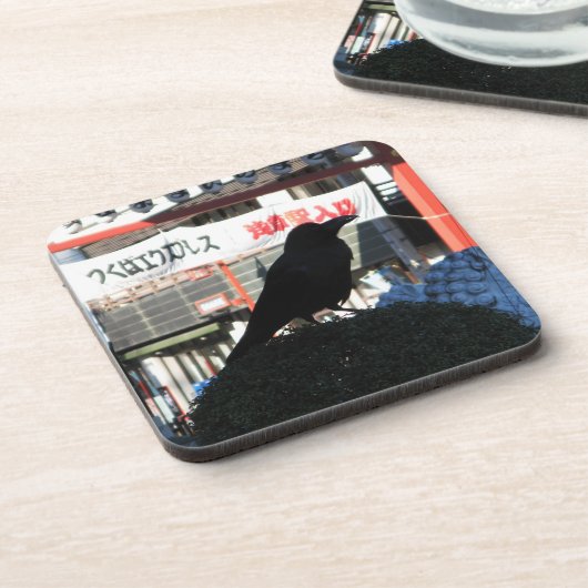 Japanse rijm bier onderzetter (Linkerzijde)