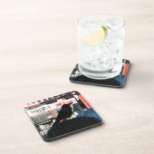 Japanse rijm bier onderzetter (Rechterzijde)