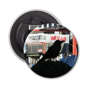 Japanse rijm button flesopener