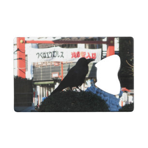 Japanse rijm creditkaart flessenopener