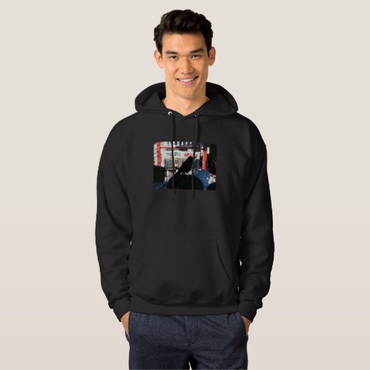 Japanse rijm hoodie (Voorkant volledig)
