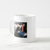 Japanse rijm koffiemok (Voorkant links)