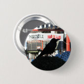 Japanse rijm ronde button 5,7 cm (Voorkant /achterkant)