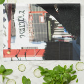 Japanse rijm theedoek (Gevouwen)