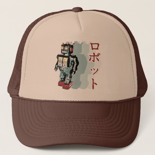 Japanse robot trucker pet (Voorkant)