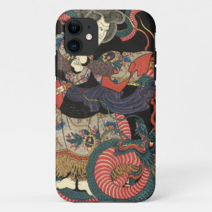  Japanse rode draak Case-Mate iPhone Case