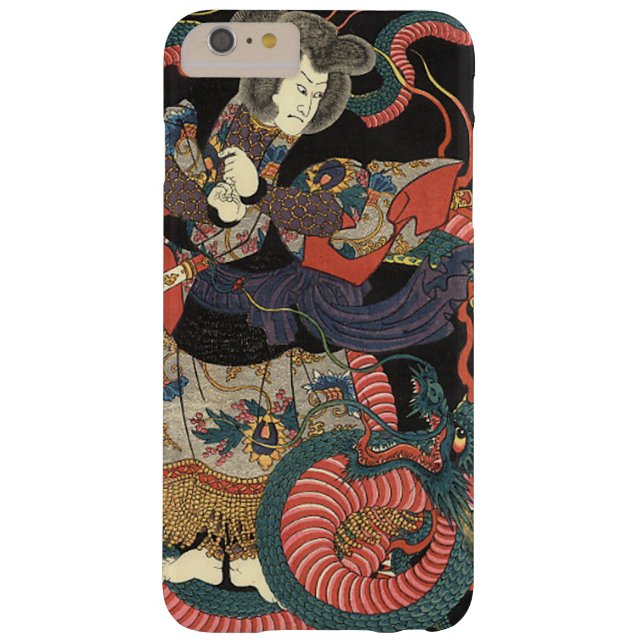  Japanse rode draak Case-Mate iPhone Case (Achterkant)