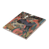 Japanse rode draak Tegeltje (Zijkant)