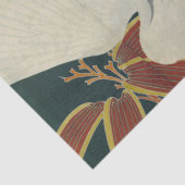 Japanse rode kraan  Kunst Tissuepapier (Detail)