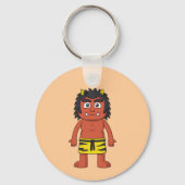 Japanse rode oni's: coole yokai sleutelhanger (Achterkant)