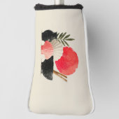 Japanse Rode Zon Stilleven Golfheadcover (Draai 90)