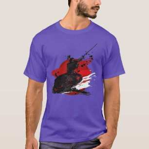 Japanse Ronin Samurai Bushido Warrior Clipart (2) T-shirt