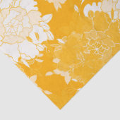 Japanse roodbloem. tissuepapier (Detail)