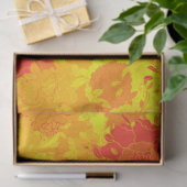 Japanse roodbloem tissuepapier (Geschenk)