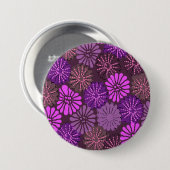 japanse roze Button (Voorkant /achterkant)