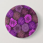 japanse roze Button (Voorkant)