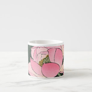  Japanse roze Lotus Flower - Espresso Mok