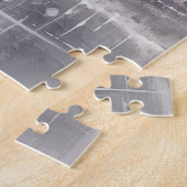 Japanse roze Sakura architectuur Legpuzzel (Zijkant)