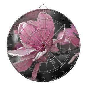 Japanse roze Saucer Magnolia Dartbord