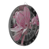 Japanse roze Saucer Magnolia Dartbord (Voorkant Links)