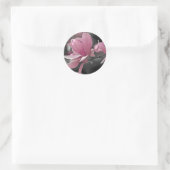Japanse roze Saucer Magnolia Ronde Sticker (Tas)