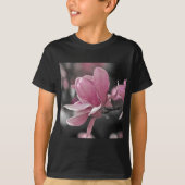 Japanse roze Saucer Magnolia T-shirt (Voorkant)
