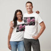 Japanse roze Saucer Magnolia T-shirt (Unisex)
