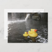 Japanse Rubber Duckies Briefkaart (Voorkant / Achterkant)