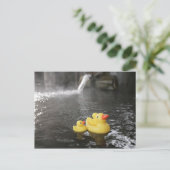 Japanse Rubber Duckies Briefkaart (Staand voorkant)
