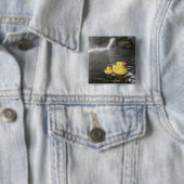 Japanse Rubber Duckies Vierkante Button 5,1 Cm (In situ)