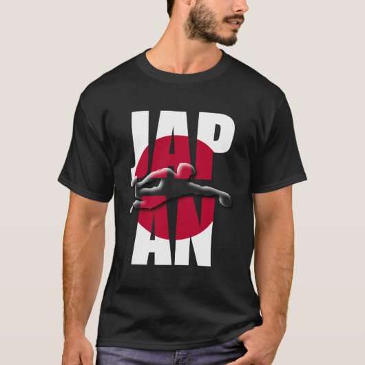 Japanse rugby t-shirt (Voorkant)